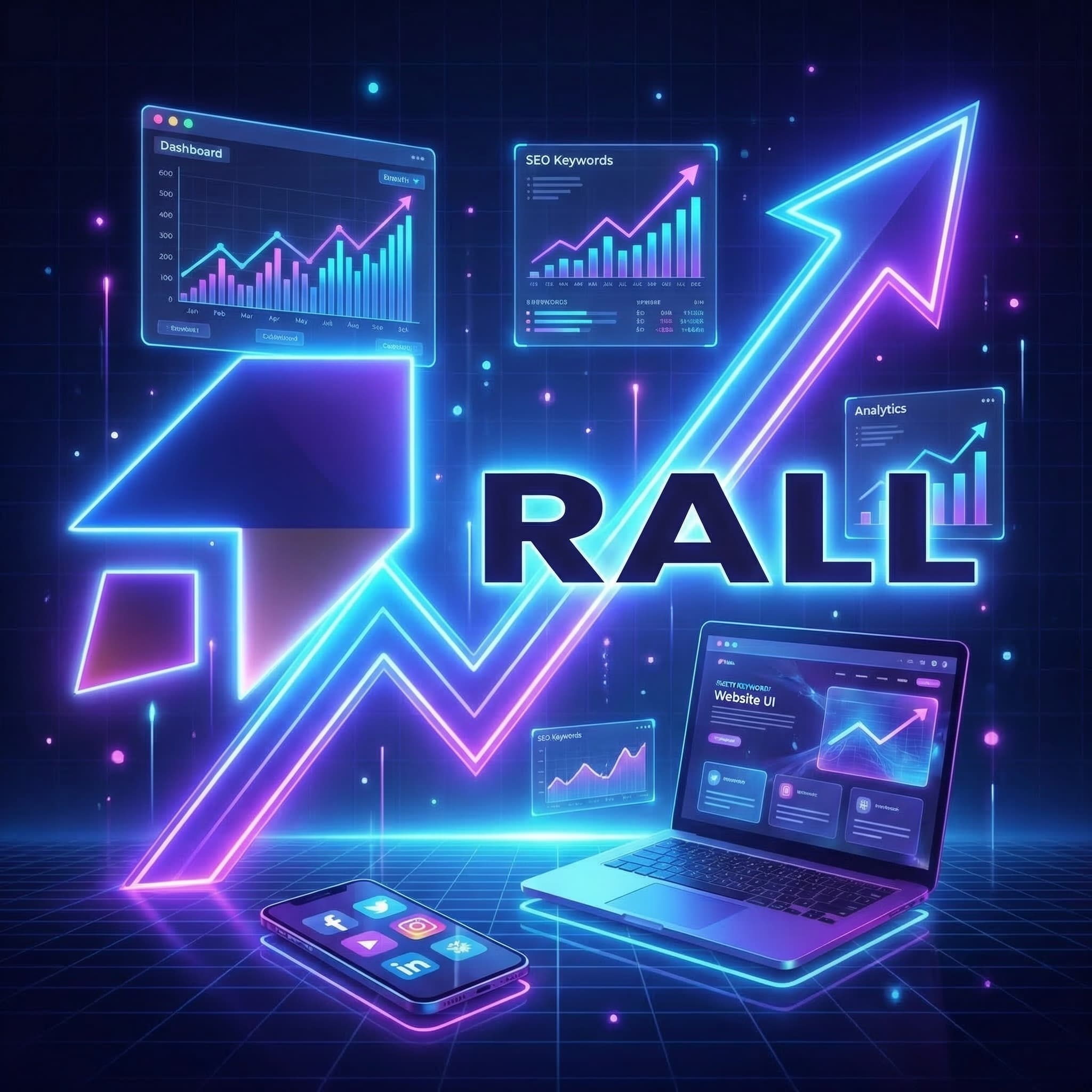 RALL growth hero visual